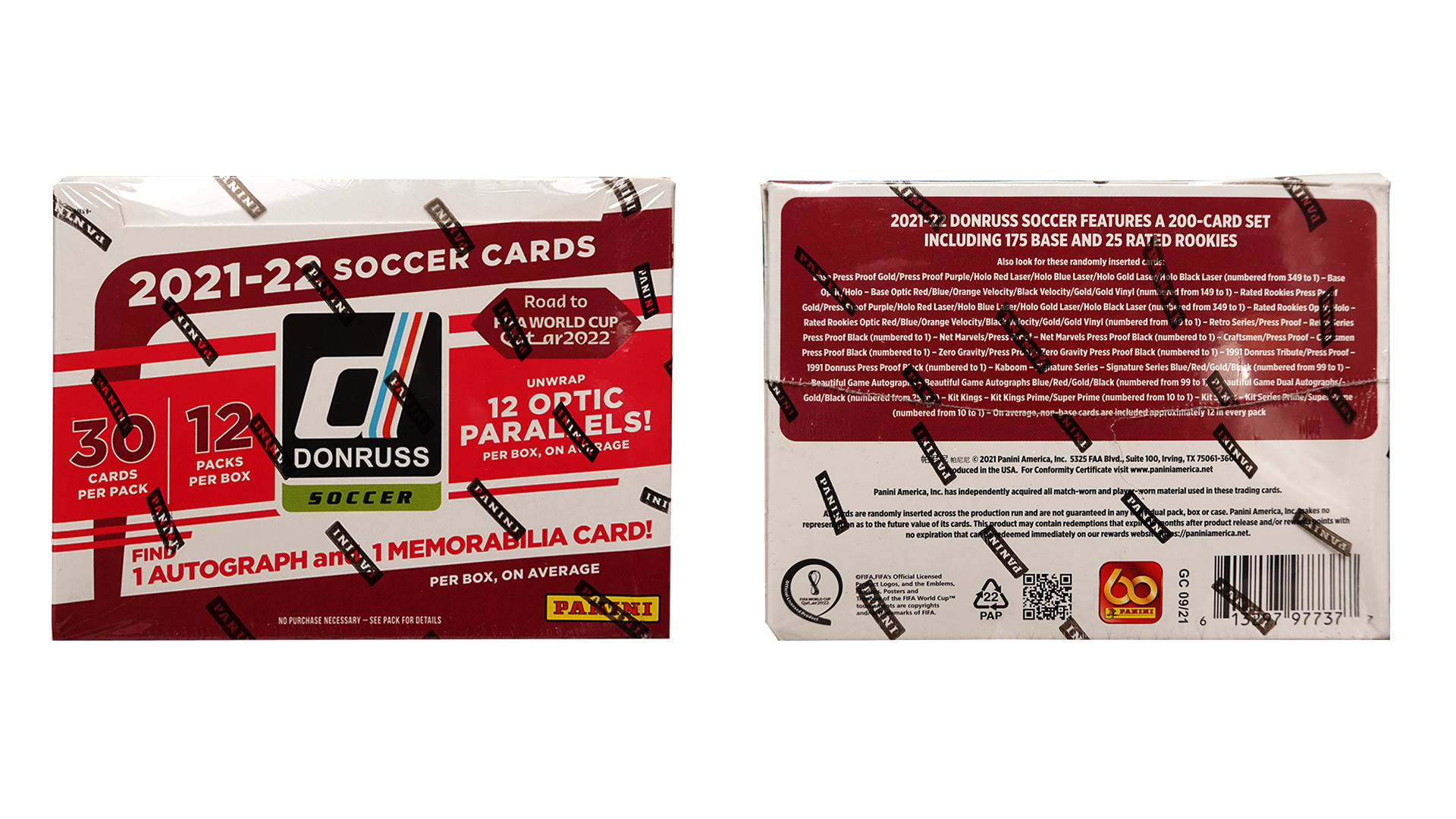 2021-22 Panini Donruss Hobby Box 2021-22 Panini Donruss Soccer Hobby Box