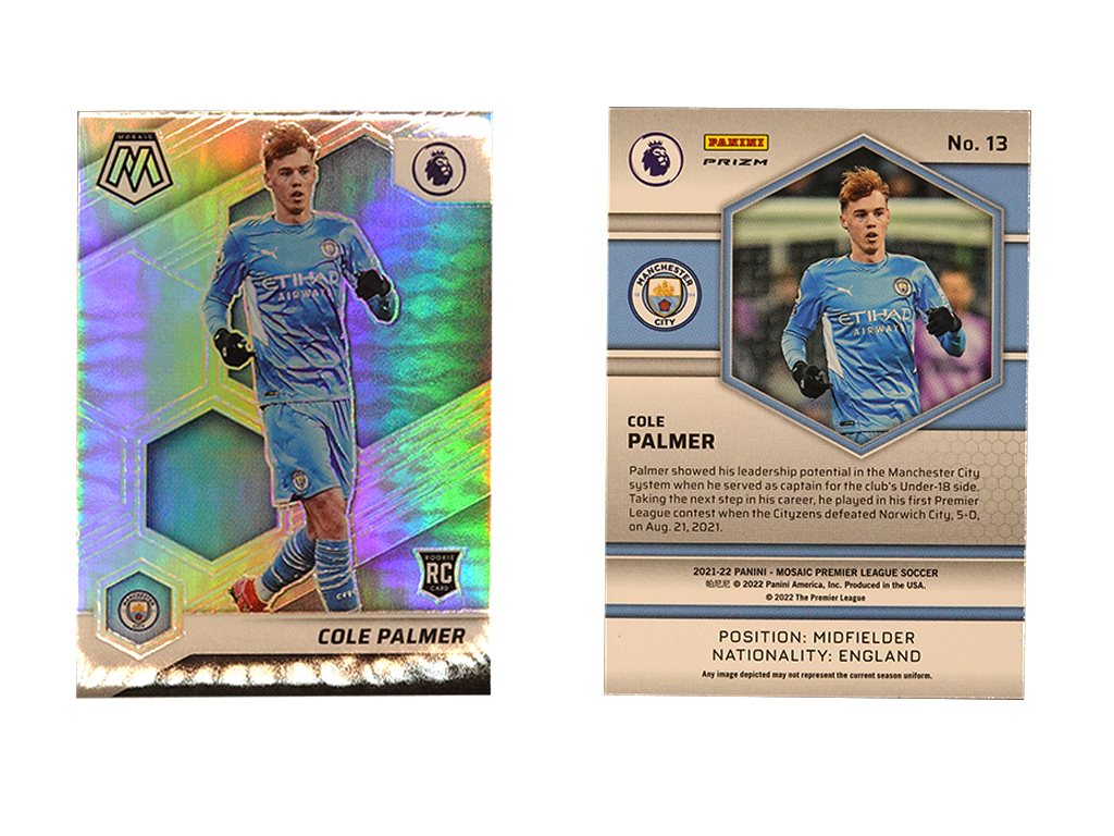 trading card cole palmer Cole Palmer RC Mosaic EPL
